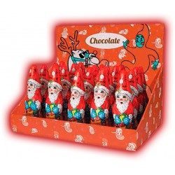 Chocolate Santa figure 65g in display box