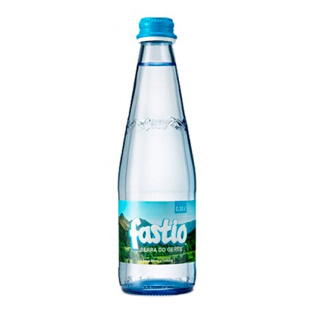 Mineral Water Fastio 0.33L Glass Bottle