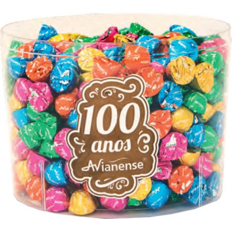 Small Chocolate bonbons in  transparent box 1,5 Kgs