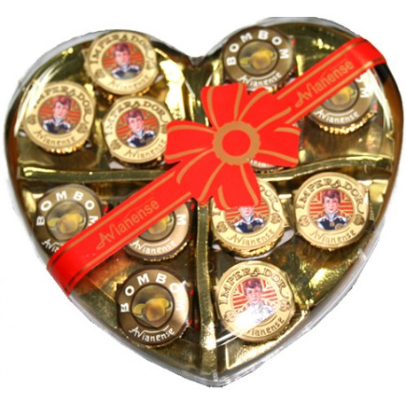 Chocolate bonbon Imperador in Heart Gift Box