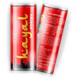 HAYAL Energy Drink with Halal certification