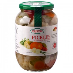 Vegetables - Pickles in wine vinegar 850gr