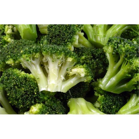 Broccoli in bulk packing