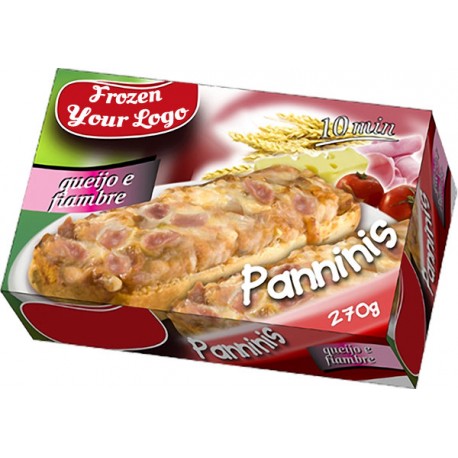 Panninis Cheese and Ham