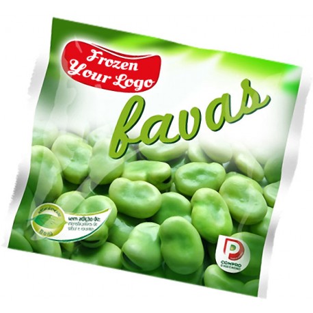 Frozen Broad Beans in bag